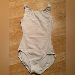 Cotton White Ballet Leotard